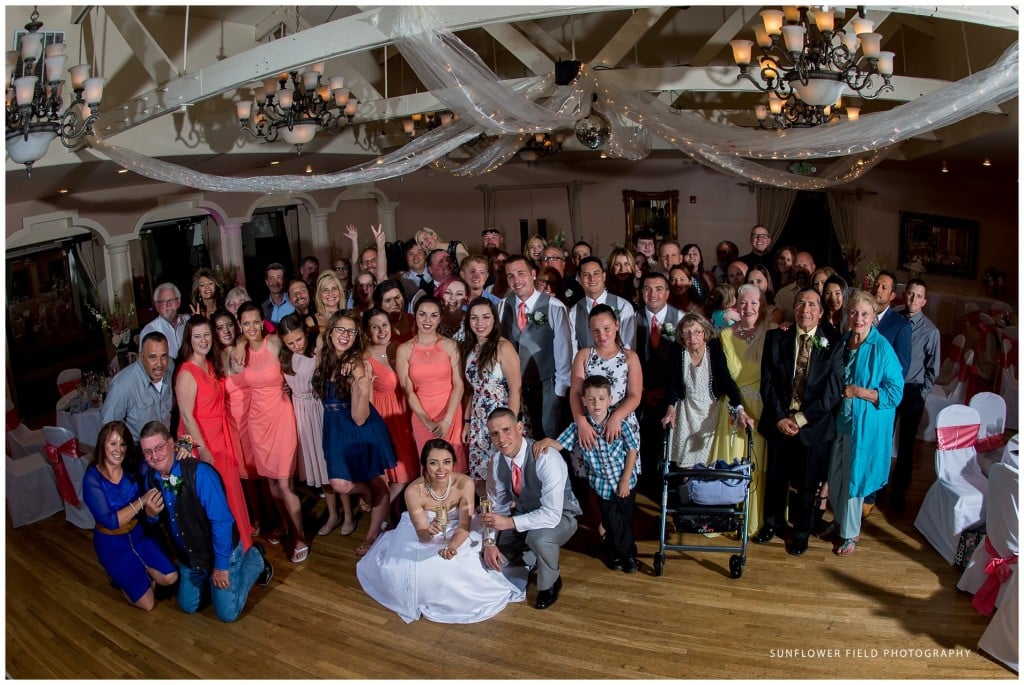 Wedgewood Weddings Sequoia Mansion group photo