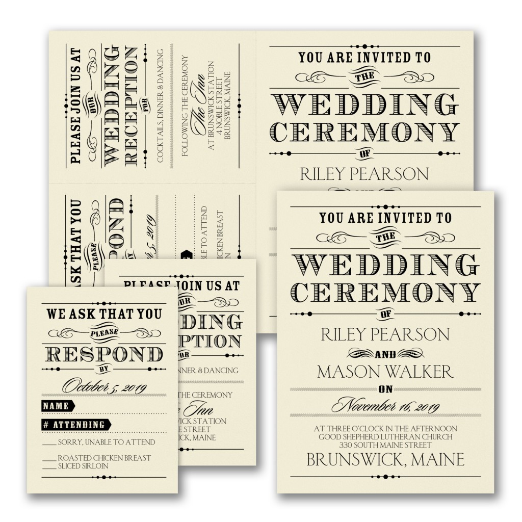 Wedding Invitations by Wedgewood Weddings
