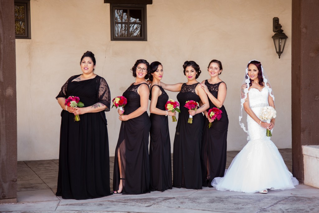 Bridal Party at Fallbrook by Wedgewood Weddings